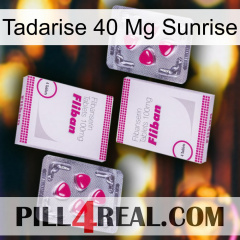 Tadarise 40 Mg Sunrise 33